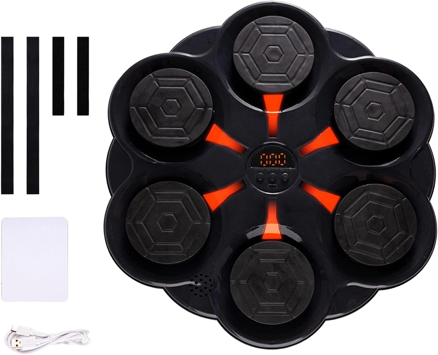 Duvar Boks Makinesi Müzikli Bluetooth Hoparlör Özellikli Led Işıklı Ritimli 9 Mod Seviye Ayarlı Box ( Lisinya ) Duvar Boks Makinesi Müzikli Bluetooth Hoparlör Özellikli Led Işıklı Ritimli 9 Mod Seviye Ayarlı Box ( Lisinya )