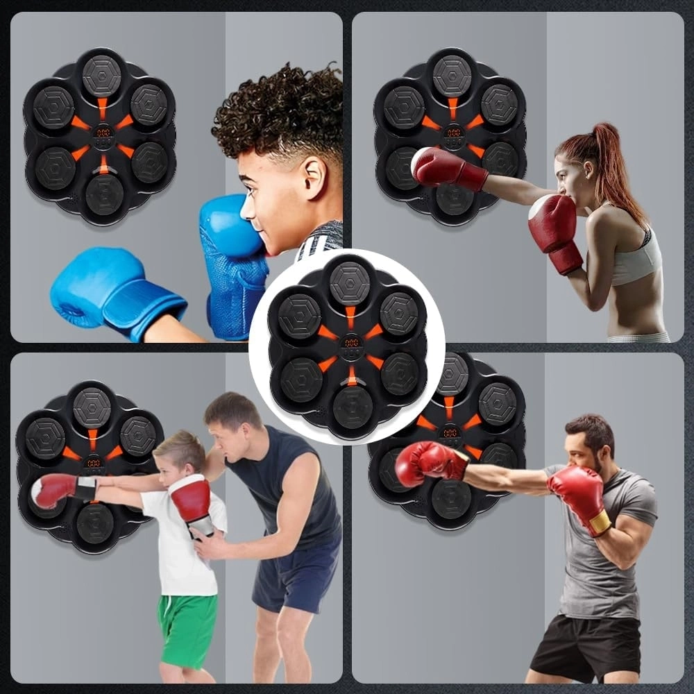 Duvar Boks Makinesi Müzikli Bluetooth Hoparlör Özellikli Led Işıklı Ritimli 9 Mod Seviye Ayarlı Box ( Lisinya ) Duvar Boks Makinesi Müzikli Bluetooth Hoparlör Özellikli Led Işıklı Ritimli 9 Mod Seviye Ayarlı Box ( Lisinya )