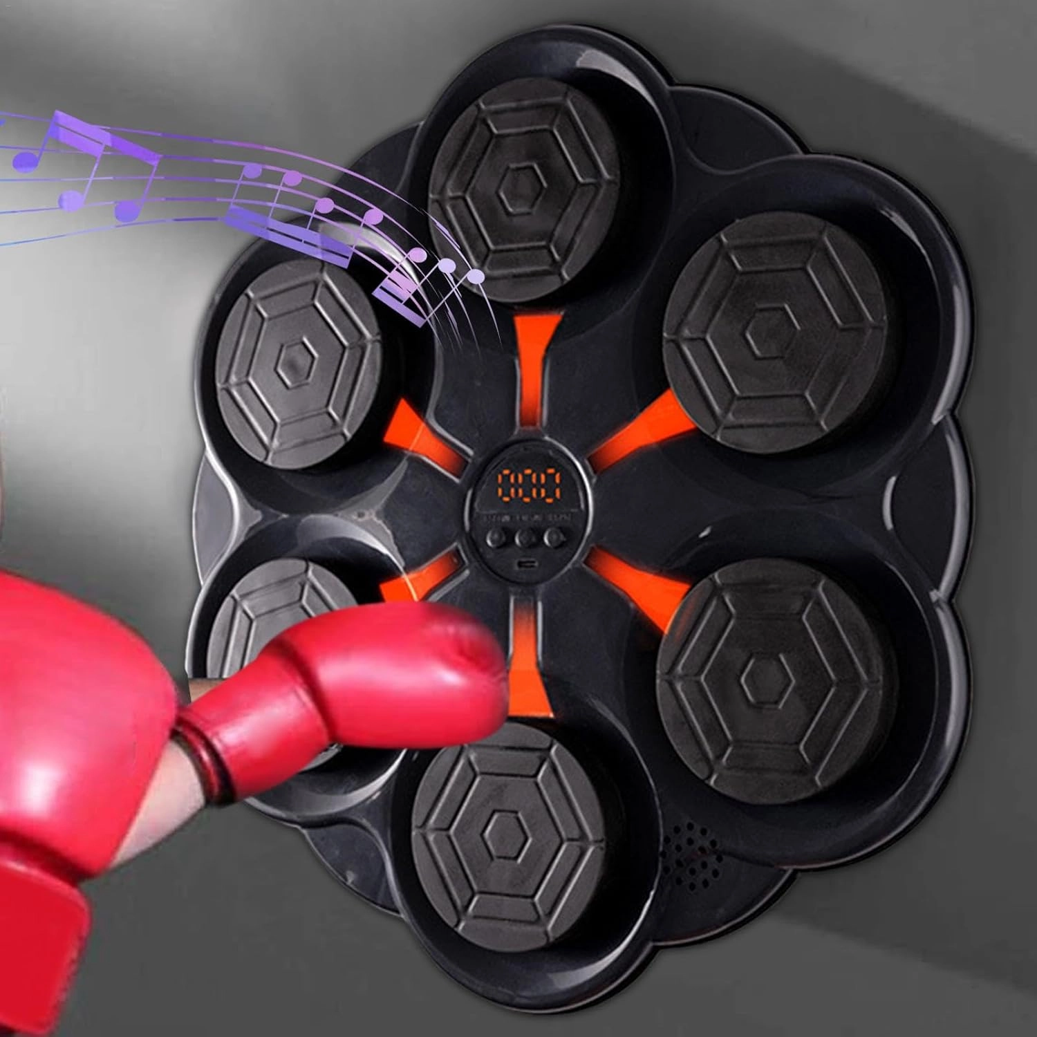 Duvar Boks Makinesi Müzikli Bluetooth Hoparlör Özellikli Led Işıklı Ritimli 9 Mod Seviye Ayarlı Box ( Lisinya ) Duvar Boks Makinesi Müzikli Bluetooth Hoparlör Özellikli Led Işıklı Ritimli 9 Mod Seviye Ayarlı Box ( Lisinya )