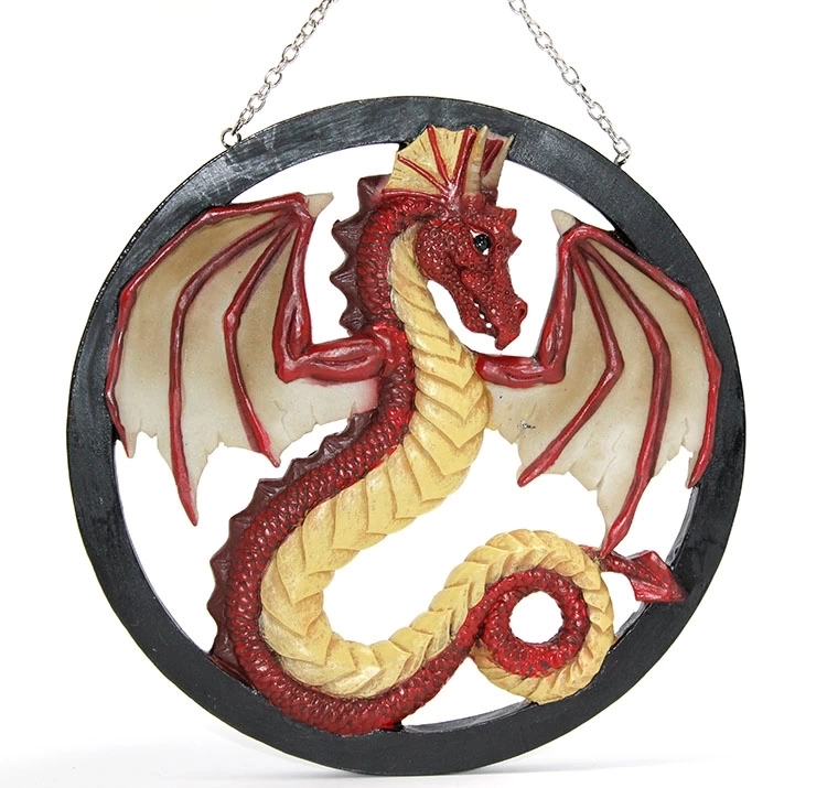 Duvara Asmalı Polyester Dragon Pano Alk2345 ( Lisinya )