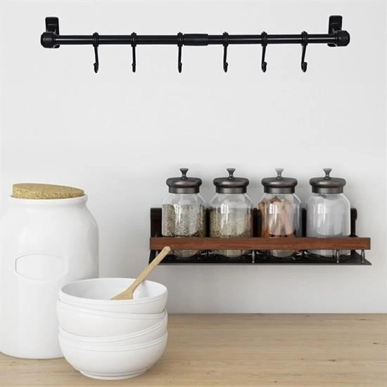 duvara Monte Edilen 6 Kancalı Dekor Kaşıklık Ve Kupa Askısı ( Lisinya ) duvara Monte Edilen 6 Kancalı Dekor Kaşıklık Ve Kupa Askısı ( Lisinya )