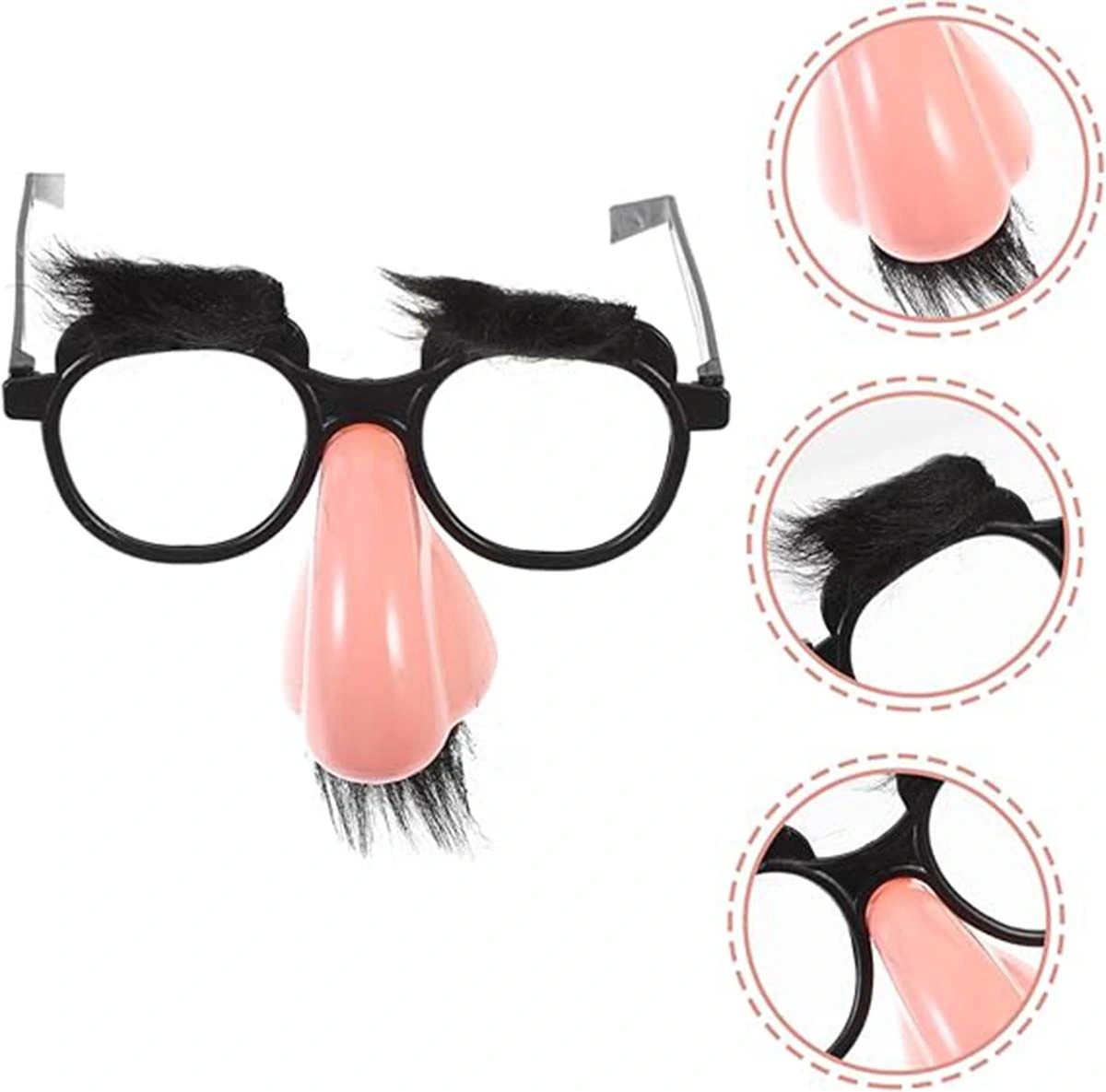 Eğlenceli Kılık Değiştirme Kaş Bıyık Mizah Gözlüğü 9x13 Cm ( Lisinya ) Eğlenceli Kılık Değiştirme Kaş Bıyık Mizah Gözlüğü 9x13 Cm ( Lisinya )