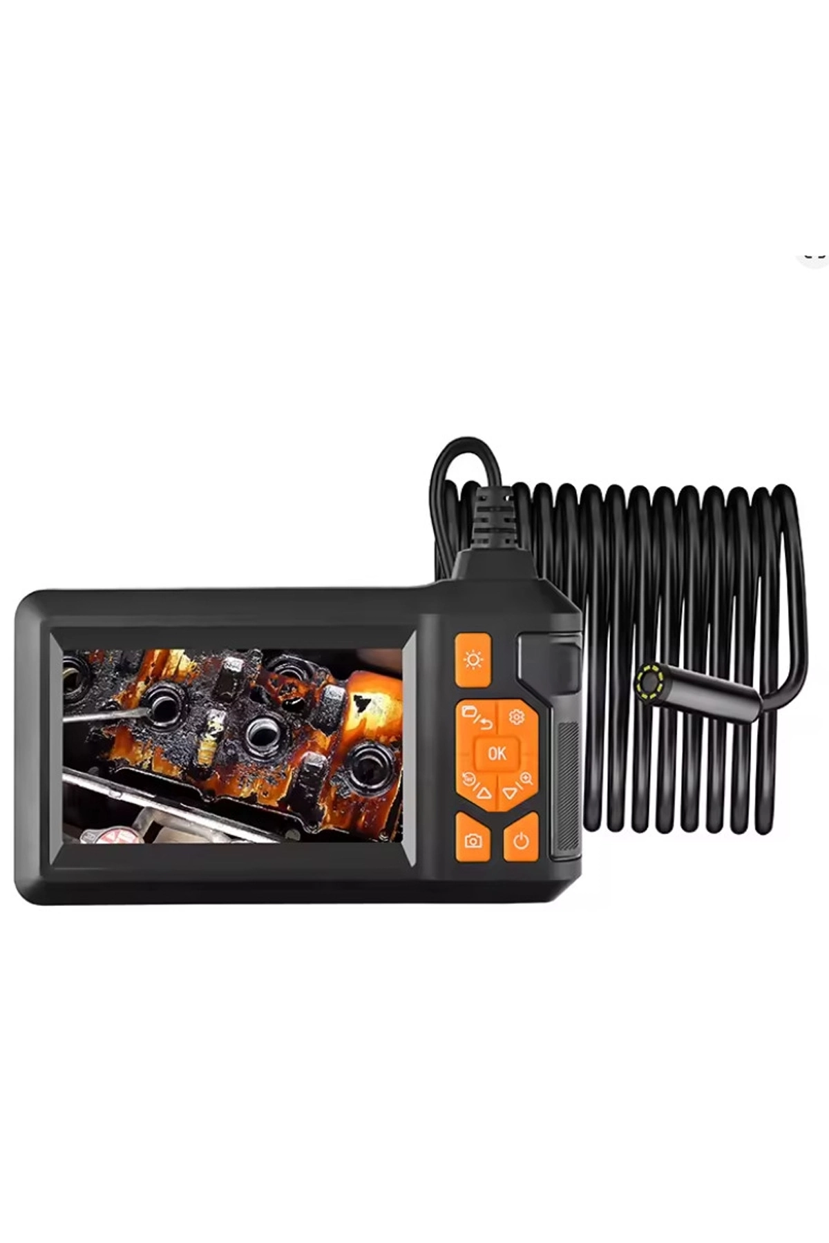 Ekranlı 3 Kameralı 10 Mt Hafıza Kart Destekli Sert Kablo Yılan Endoskop Kamera 8 Mm 4.3 Inc ( Lisinya ) Ekranlı 3 Kameralı 10 Mt Hafıza Kart Destekli Sert Kablo Yılan Endoskop Kamera 8 Mm 4.3 Inc ( Lisinya )