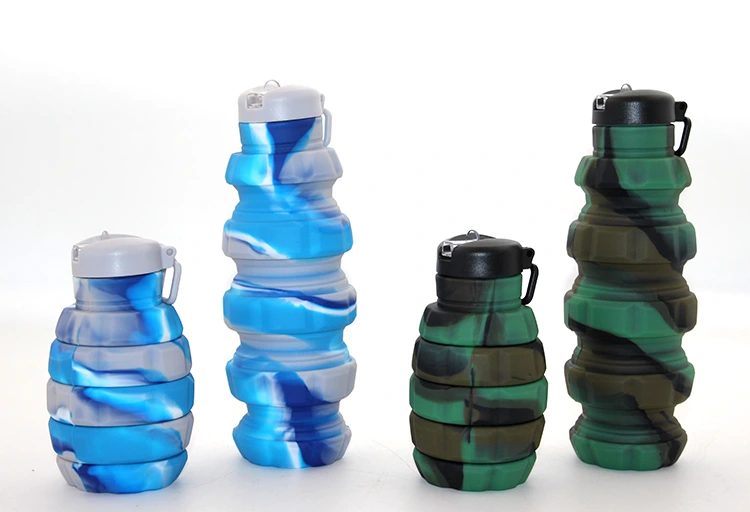 El Bombası Tasarımı Katlanabilir Portatif Silikon Su Şişesi 500 Ml ( Lisinya ) El Bombası Tasarımı Katlanabilir Portatif Silikon Su Şişesi 500 Ml ( Lisinya )