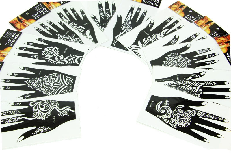 El Kına Kalıbı 12'li Set ( Lisinya )