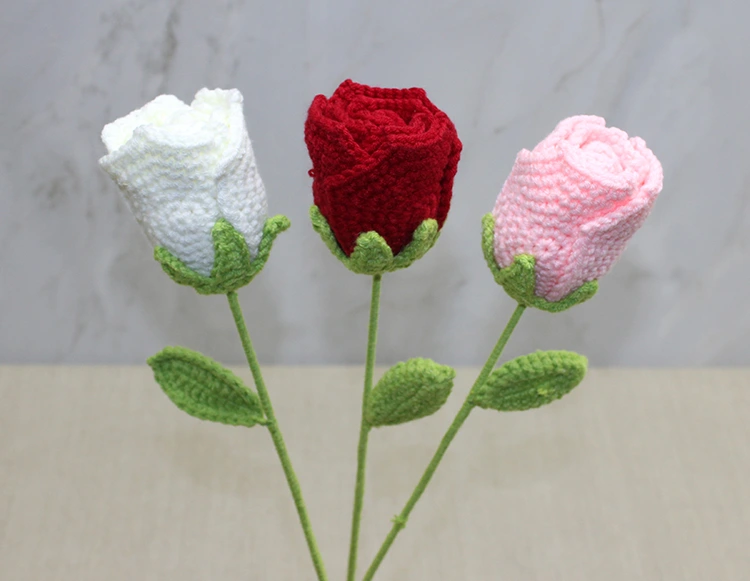 El Örgüsü Tekli Gül Gonca ( Lisinya ) El Örgüsü Tekli Gül Gonca ( Lisinya )