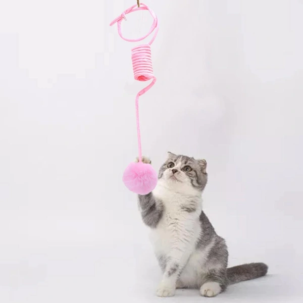 Elastik Yaylı Asılabilir Peluş Oyuncak ( Lisinya )