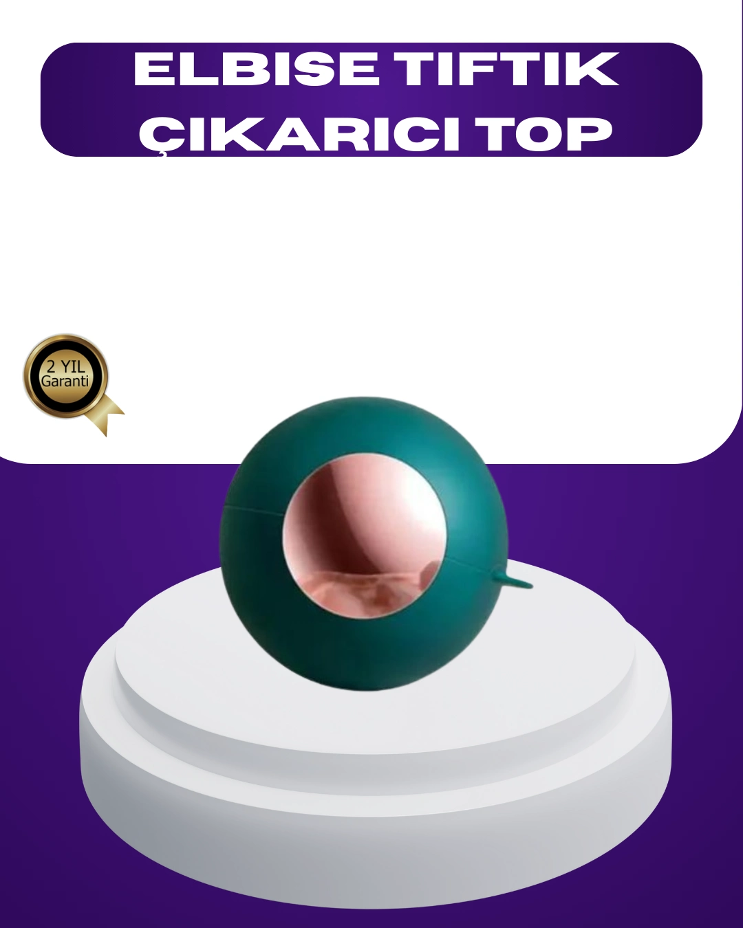 Elbise Tiftik Çıkarıcı Top – Yeniden Kullanılabilir Ve Yıkanabilir ( Lisinya )