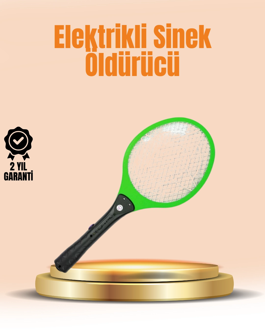 Elektrikli Sinek Raketi | Yüksek Voltajlı, Güvenli Ve Taşınabilir ( Lisinya )