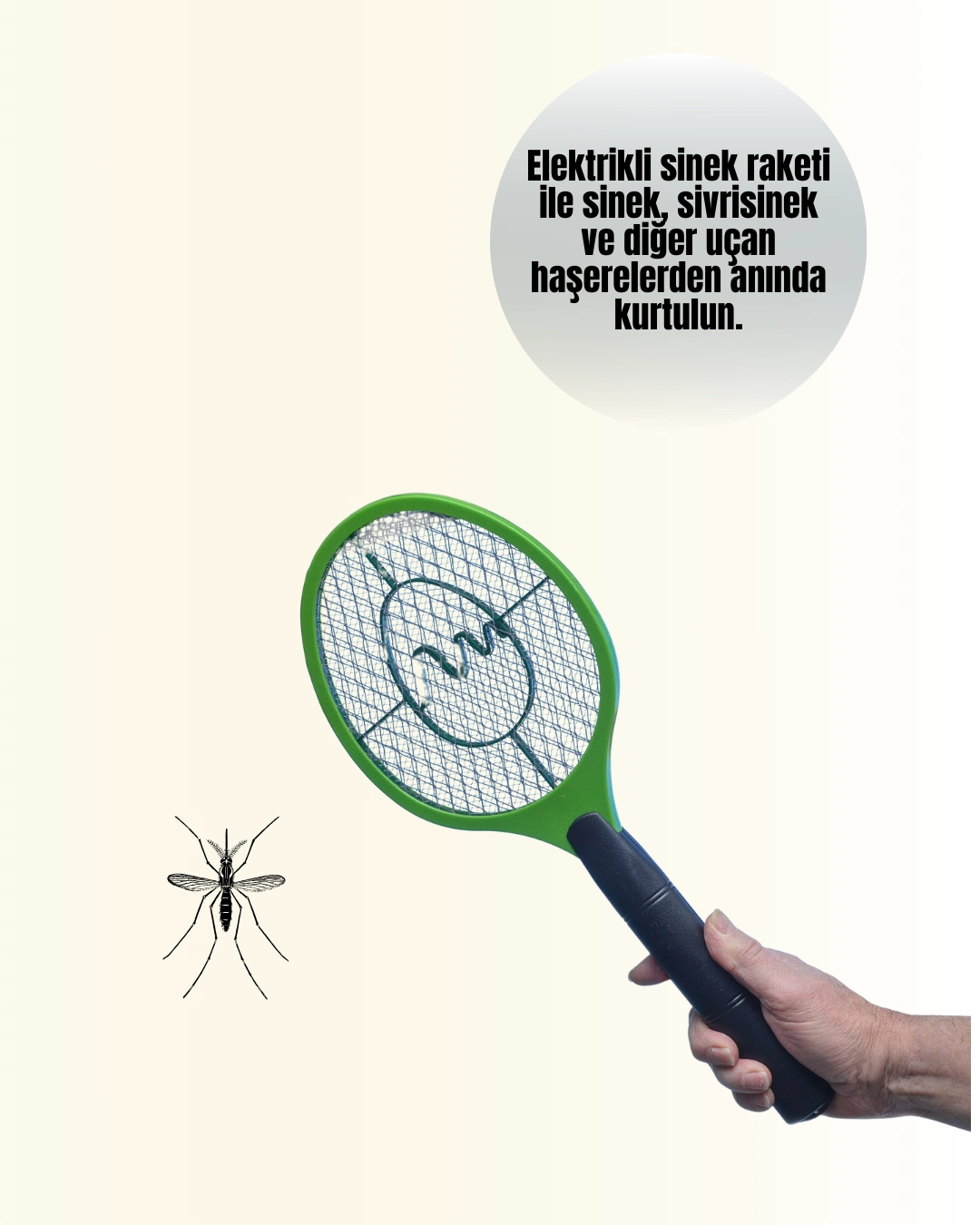 Elektrikli Sinek Raketi | Yüksek Voltajlı, Güvenli Ve Taşınabilir ( Lisinya ) Elektrikli Sinek Raketi | Yüksek Voltajlı, Güvenli Ve Taşınabilir ( Lisinya )