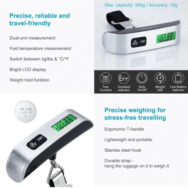 Elektronik El Bagaj - Valiz Tartısı ( Lisinya ) Elektronik El Bagaj - Valiz Tartısı ( Lisinya )