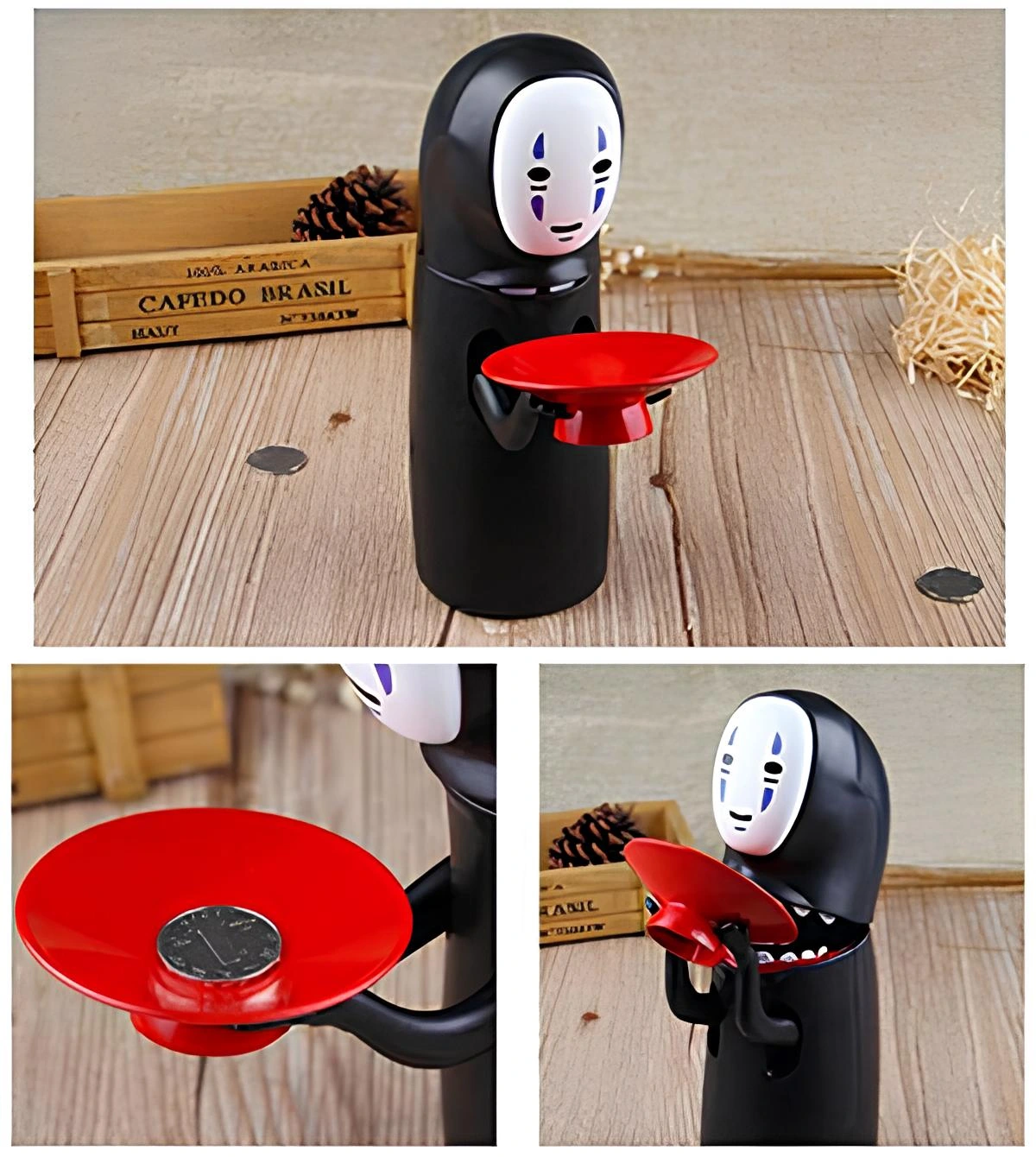 Elektronik Sesli Kumbara No Face Tasarımlı ( Lisinya ) Elektronik Sesli Kumbara No Face Tasarımlı ( Lisinya )