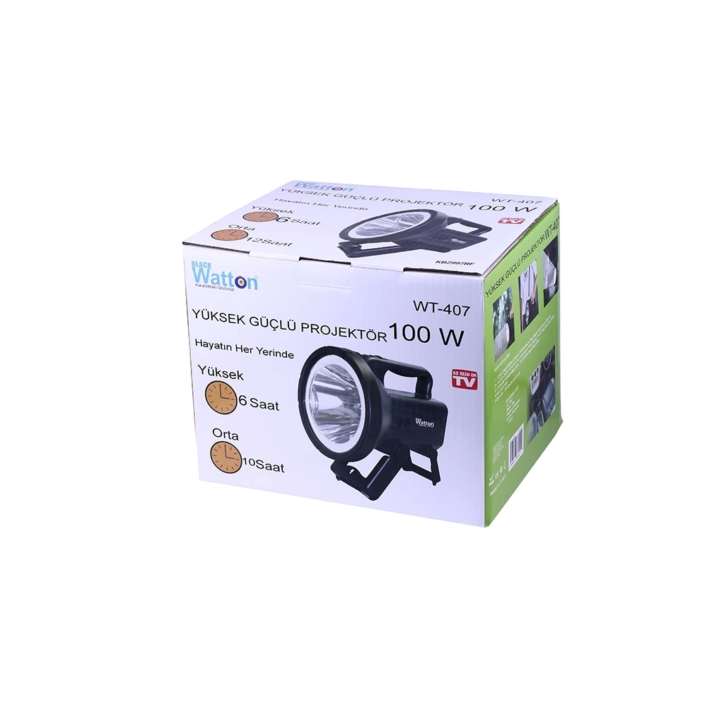 En Yüksek Işık En Fazla Dayanıklı Büyük Fener Wt-407 ( Lisinya )