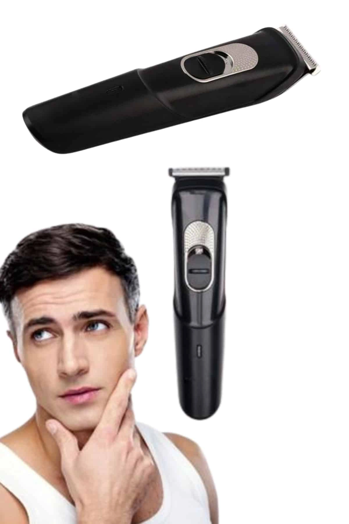 Ense Kesme Makinesi Şarjlı Saç Sakal Tıraş Makinesi Taşınabilir ( Lisinya )
