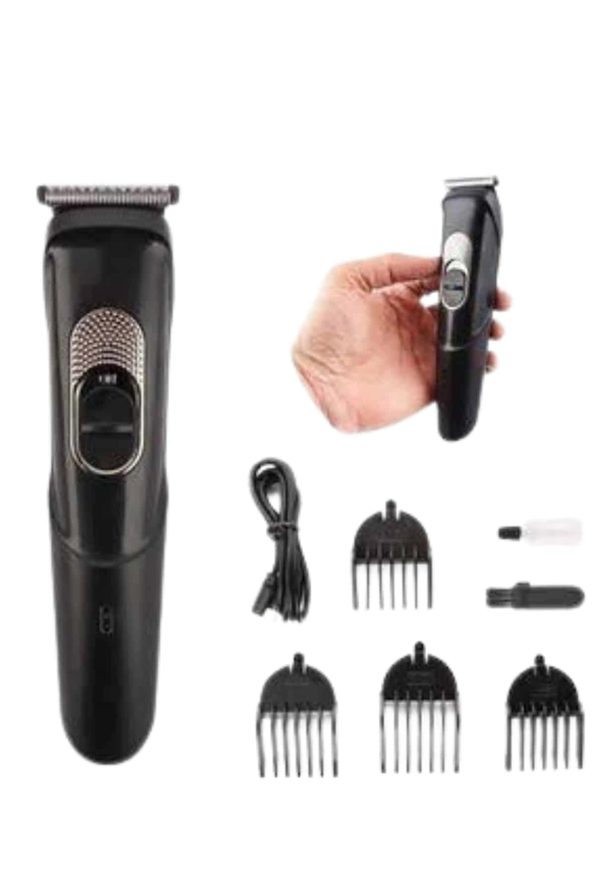Ense Kesme Makinesi Şarjlı Saç Sakal Tıraş Makinesi Taşınabilir ( Lisinya )