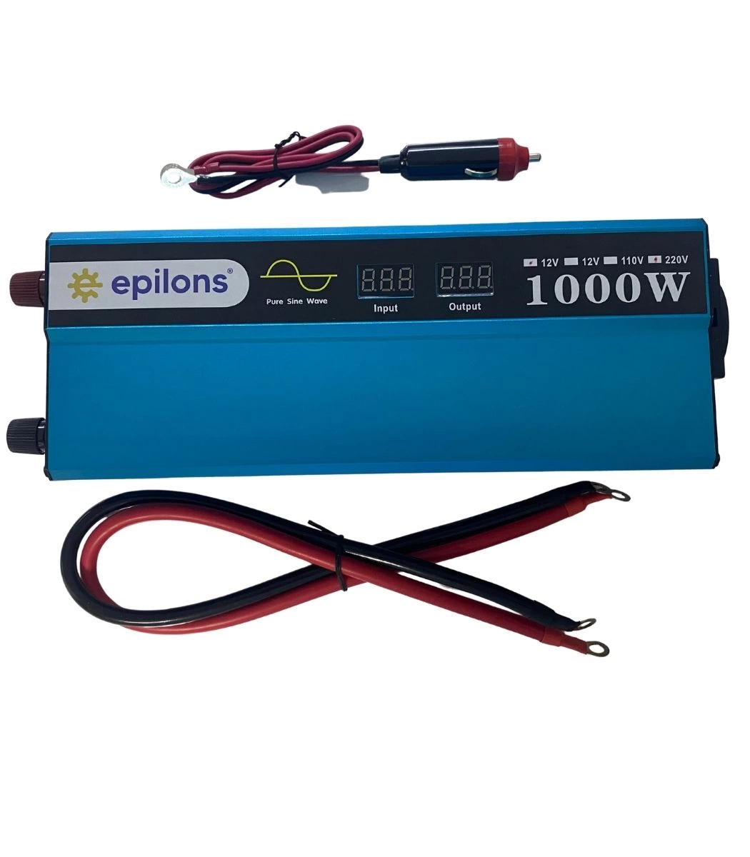 Lisinya 12v 1000w Tam Sinus İnverter (220v Çevirici) - Taşınabilir Güç Kaynağı ( Lisinya ) Lisinya 12v 1000w Tam Sinus İnverter (220v Çevirici) - Taşınabilir Güç Kaynağı ( Lisinya )