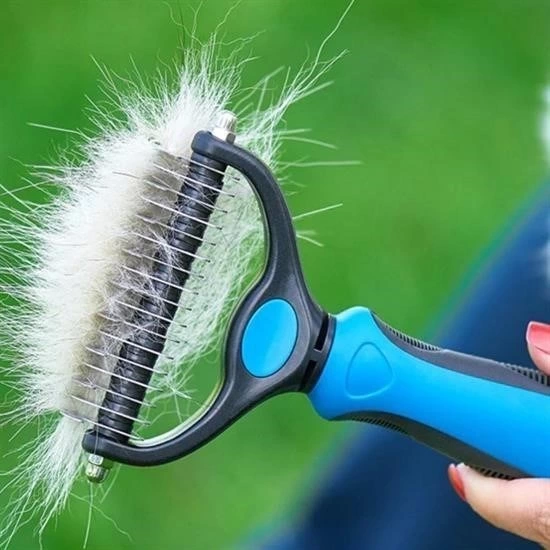 Plastik Saplı Metal Kedi Köpek Bakım Kıtık Tüy Topak Açıcı Tarak ( Lisinya ) Plastik Saplı Metal Kedi Köpek Bakım Kıtık Tüy Topak Açıcı Tarak ( Lisinya )