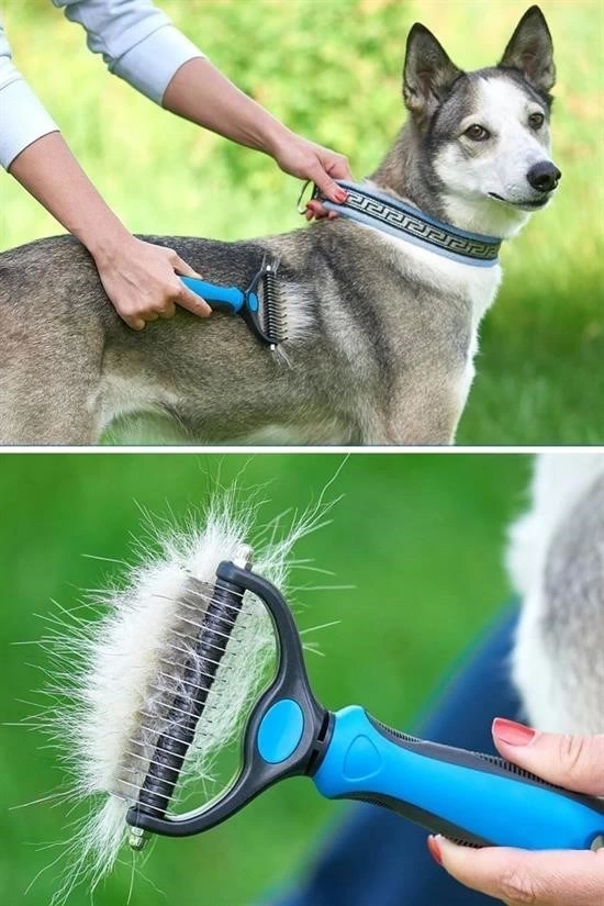 Plastik Saplı Metal Kedi Köpek Bakım Kıtık Tüy Topak Açıcı Tarak ( Lisinya ) Plastik Saplı Metal Kedi Köpek Bakım Kıtık Tüy Topak Açıcı Tarak ( Lisinya )