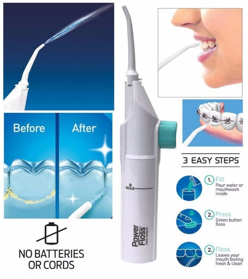 Ergonomik Tasarım Power Floss Mekanik Diş Ve Ağız Temizleme Aleti ( Lisinya ) Ergonomik Tasarım Power Floss Mekanik Diş Ve Ağız Temizleme Aleti ( Lisinya )