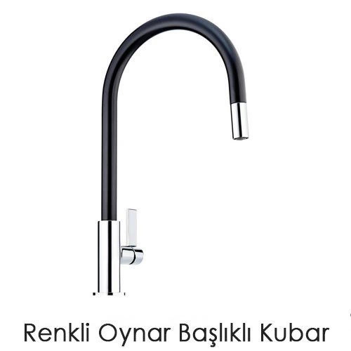 Esnek Kıvrılabilir Renkli Silikon Oynar Başlıklı Musluk Bataryası Başlığı Kubar ( Lisinya ) Esnek Kıvrılabilir Renkli Silikon Oynar Başlıklı Musluk Bataryası Başlığı Kubar ( Lisinya )