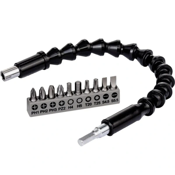 Esnek Şaftlı Tornavida Ucu Seti ( Lisinya ) Esnek Şaftlı Tornavida Ucu Seti ( Lisinya )