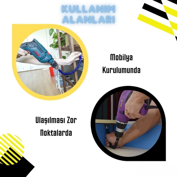 Esnek Şaftlı Tornavida Ucu Seti ( Lisinya ) Esnek Şaftlı Tornavida Ucu Seti ( Lisinya )