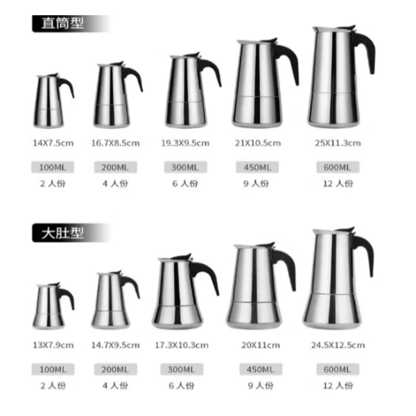 Espresso Maker (moka Pot) 6 Fincan ( Lisinya ) Espresso Maker (moka Pot) 6 Fincan ( Lisinya )