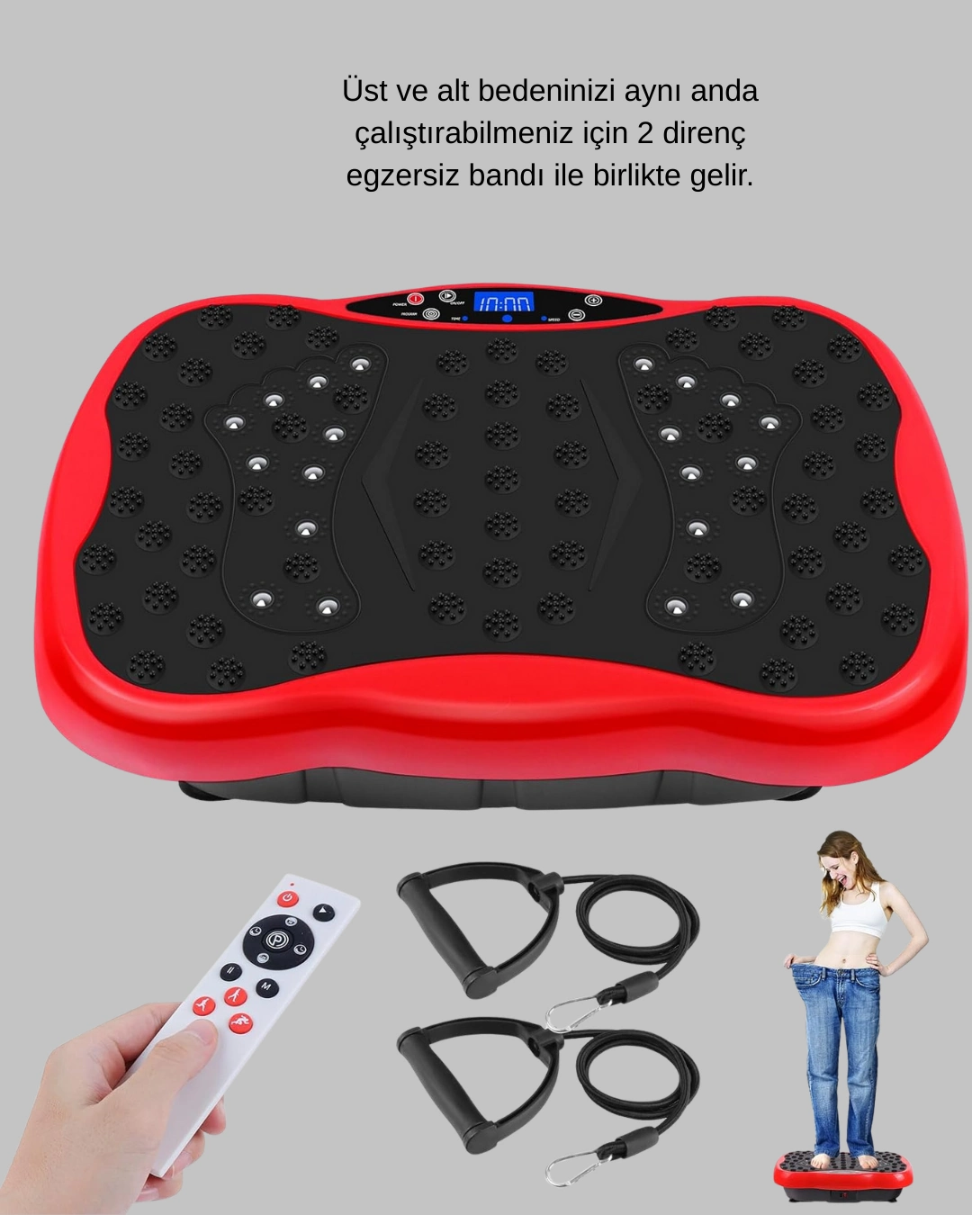 Ev Tipi Titreşimli Spor Aleti Çok Yönlü Egzersiz Desteği ( Lisinya )