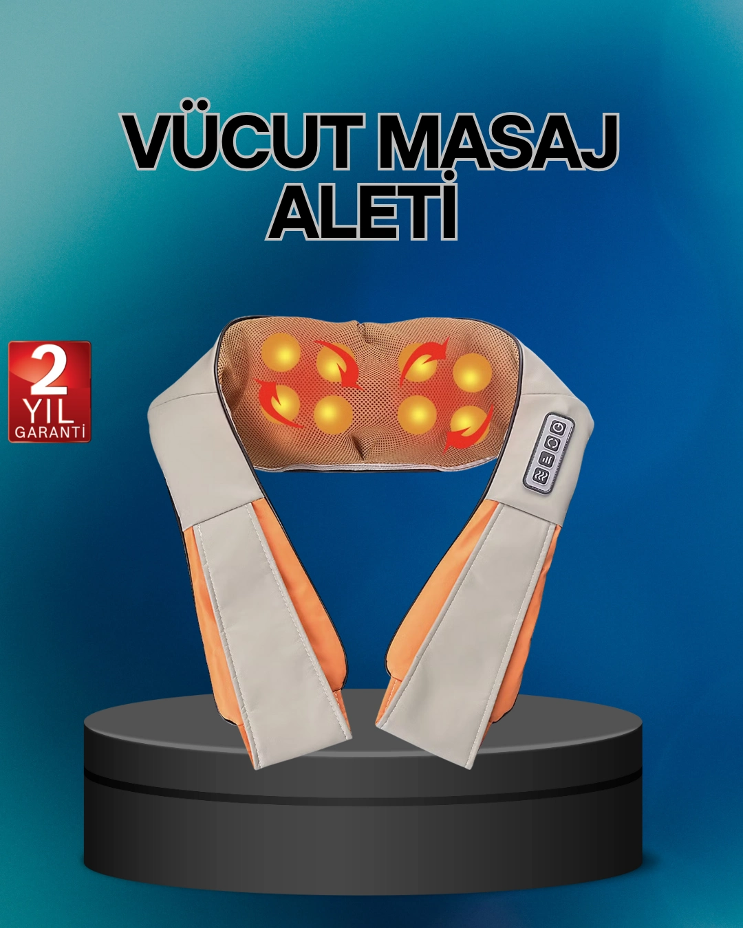 Ev Ve Araç İçi Uyumlu Masaj Cihazı ( Lisinya )