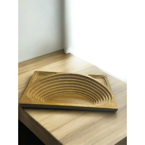 Evcil Hayvan Dikdörtgen Ahşap Yatak ( Lisinya )