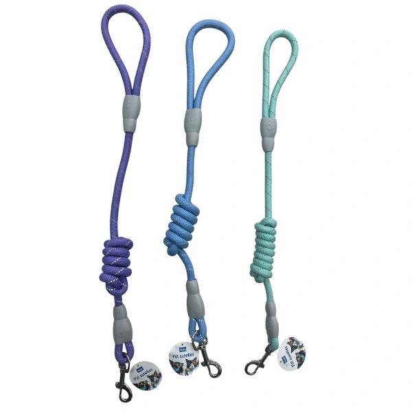 Evcil Hayvan Fitil Gezdirme Tasması 8 Mm X 120 Cm ( Lisinya )