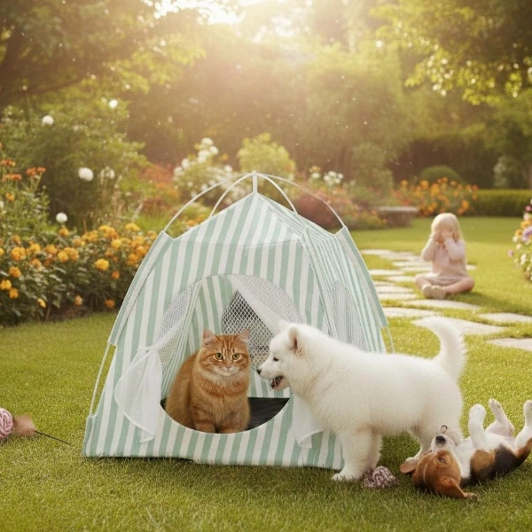 Evcil Hayvan Katlanabilir Oyun Çadırı ( Lisinya )