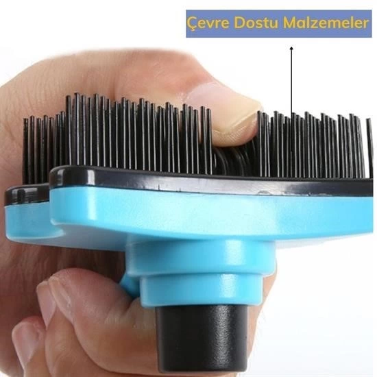 Evcil Hayvan Kedi Köpek Tüy Toplayıcı Otomatik Tuşlu Pet Tarak ( Lisinya ) Evcil Hayvan Kedi Köpek Tüy Toplayıcı Otomatik Tuşlu Pet Tarak ( Lisinya )