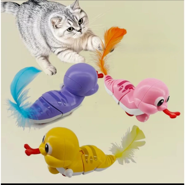 Evcil Hayvan Kedi Kurmalı Salyangoz Oyuncak ( Lisinya )