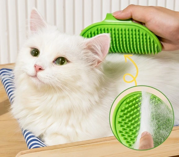 Evcil Hayvan Silikon Tüy Toplama Yıkama Fırçası ( Lisinya )