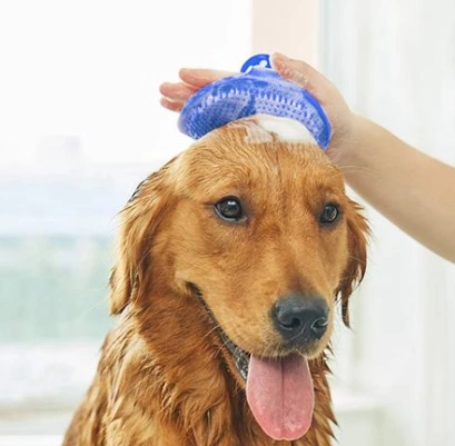 Evcil Hayvan Silikon Tüy Toplama Yıkama Fırçası ( Lisinya )