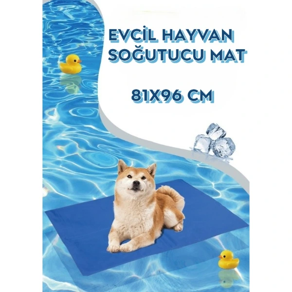 Evcil Hayvan Soğutucu Yatak Mat 81x96 Cm ( Lisinya )
