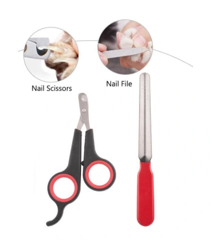 Evcil Hayvan Tırnak Makası Ve Törpü Seti ( Lisinya )