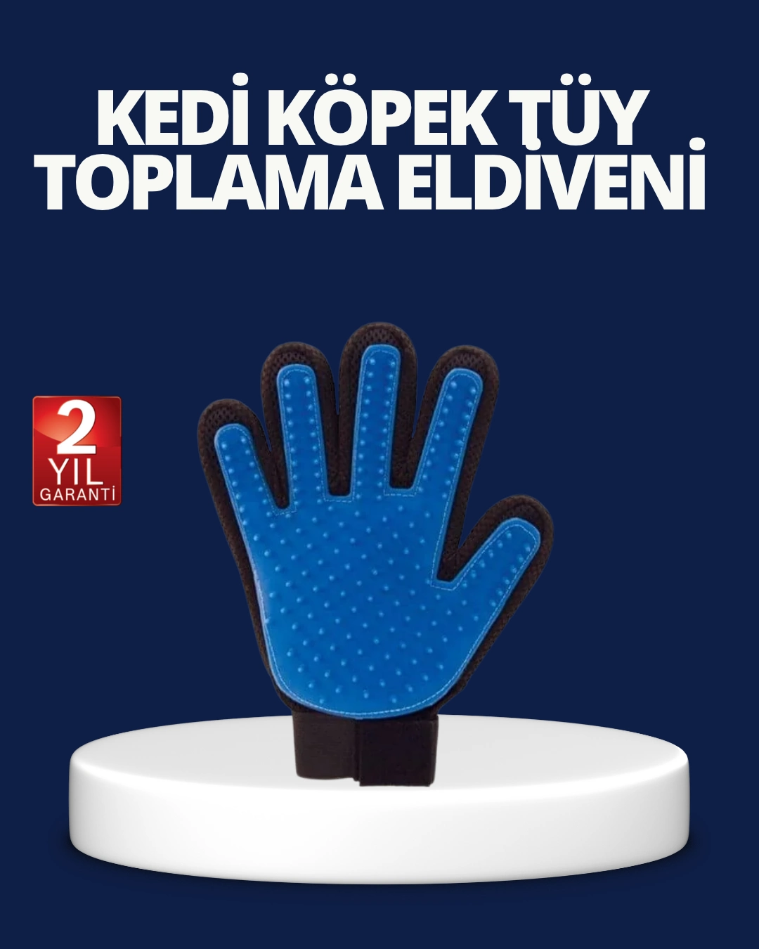 Evcil Hayvan Tüy Toplama Ve Masaj Eldiveni – Köpek Ve Kedi Tüy Dökülme Önleyici Bakım Eldiveni ( Lisinya )