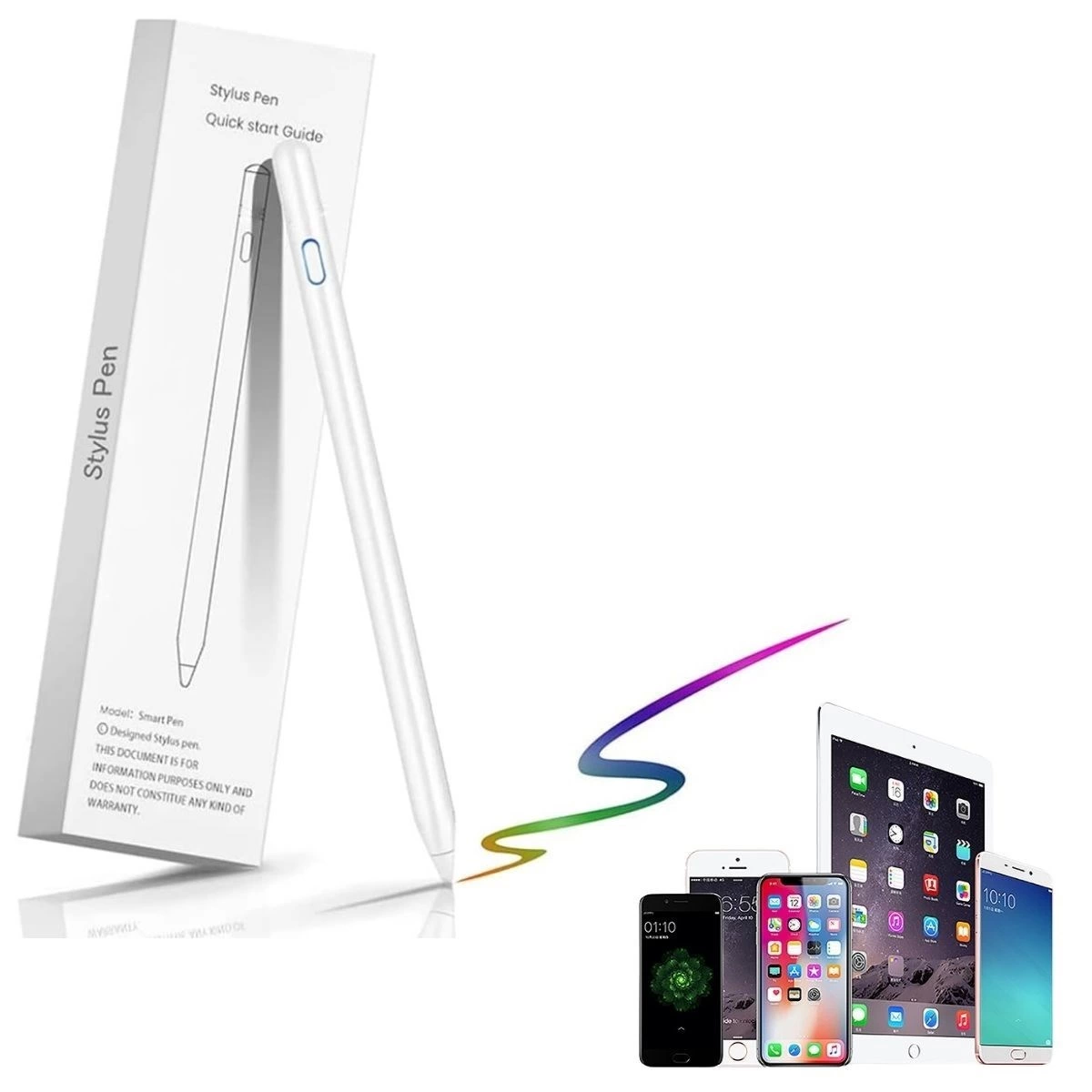 Evrensel Tablet Ve Dokunmatik Telefonlarla Uyumlu Hassas Çizim Ve Tasarım Kalemi ( Lisinya )