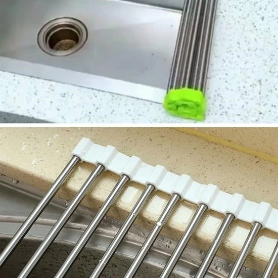 Evye Üstü Katlanır Nihale Paslanmaz Çelik Pratik Sebze Meyve Bulaşık Kurutma Süzgeci ( Lisinya ) Evye Üstü Katlanır Nihale Paslanmaz Çelik Pratik Sebze Meyve Bulaşık Kurutma Süzgeci ( Lisinya )