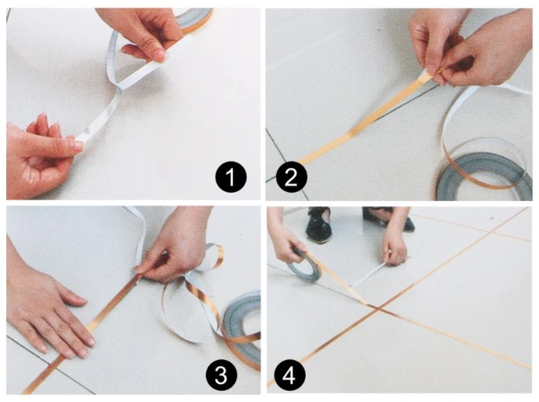 Fayans Arası İzolasyon Bantı Silver ( Lisinya )