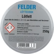 Felder Lötfett Lehim Pastası 250 Gr ( Lisinya ) Felder Lötfett Lehim Pastası 250 Gr ( Lisinya )