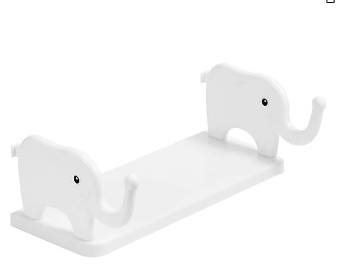 Fil Desenli Yapışkanlı Çok Amaçlı Raf ( Lisinya ) Fil Desenli Yapışkanlı Çok Amaçlı Raf ( Lisinya )