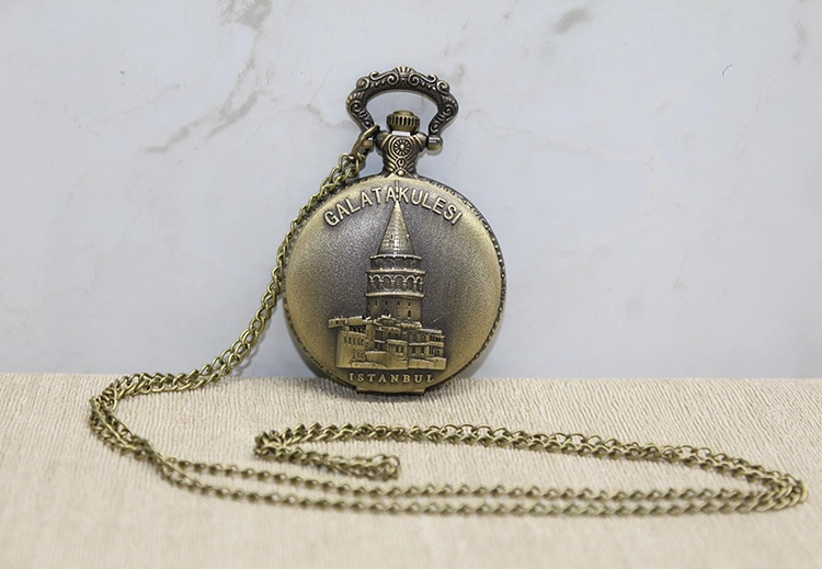 Galata Kulesi Tasarımlı Köstekli Saat ( Lisinya )