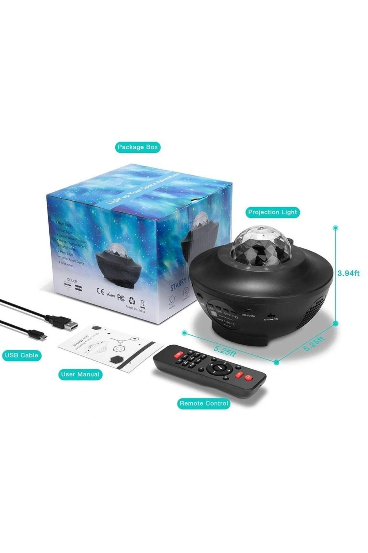 Galaxy Cover Multifonksiyon Projektör ( Lisinya ) Galaxy Cover Multifonksiyon Projektör ( Lisinya )