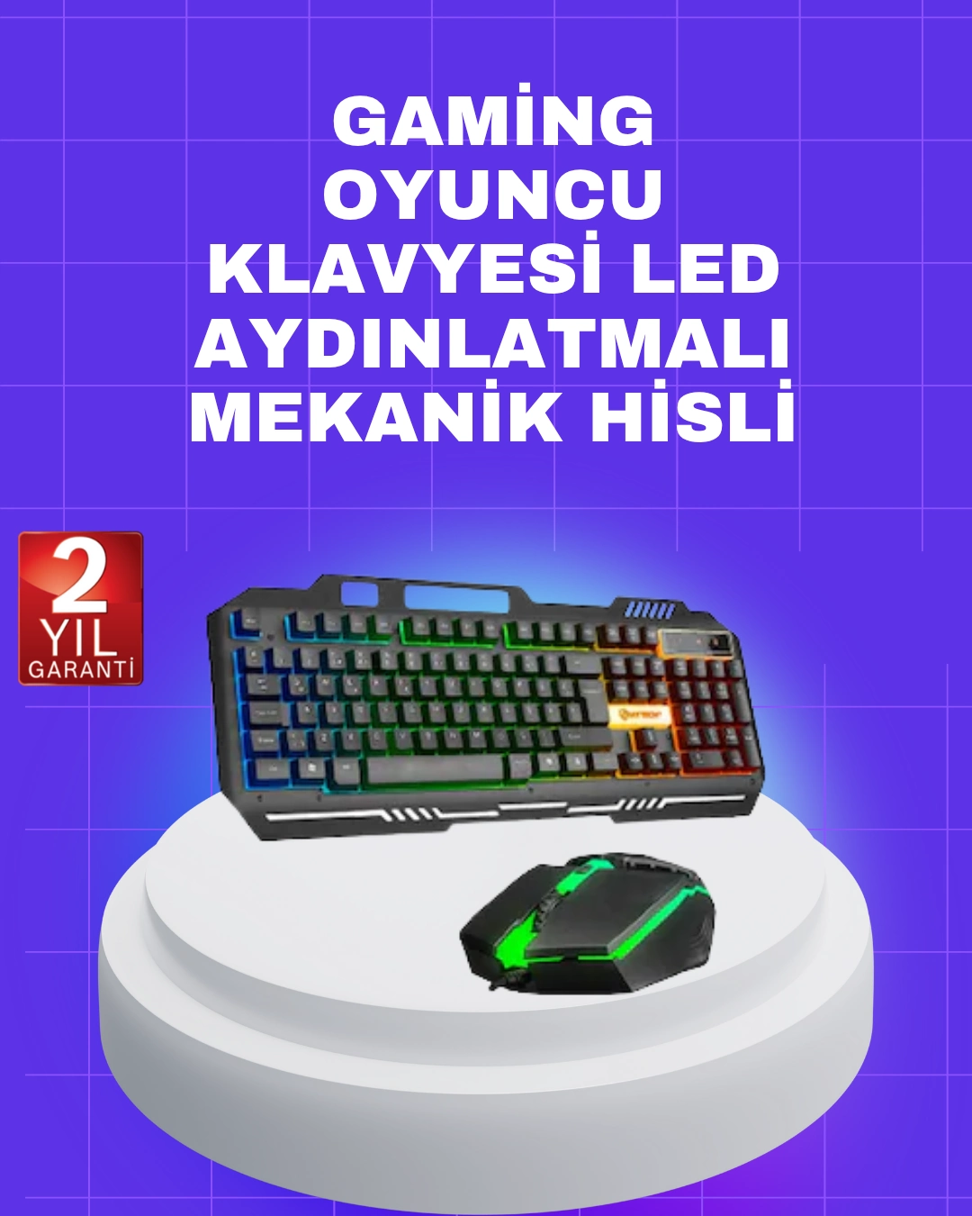 Klavye Mouse – Çatışmasız Tuş, Hızlı Tepki Süresi ( Lisinya )