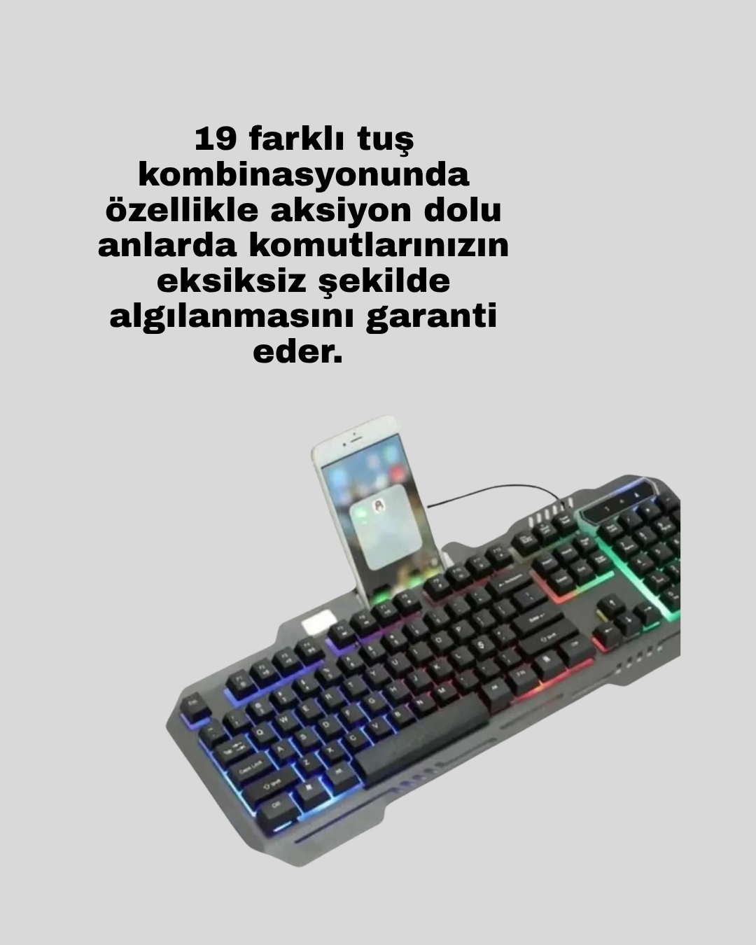 Klavye Ve Mouse Seti Pg8018 – Dayanıklı Tuşlar, Hızlı Komut ( Lisinya )