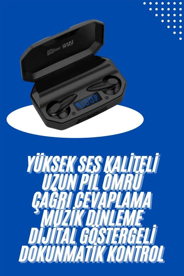 Kulaklık Bluetooth 5.2 Kablosuz Kulakiçi Rgb Işıklı Çift Mikrofonlu ( Lisinya ) Kulaklık Bluetooth 5.2 Kablosuz Kulakiçi Rgb Işıklı Çift Mikrofonlu ( Lisinya )