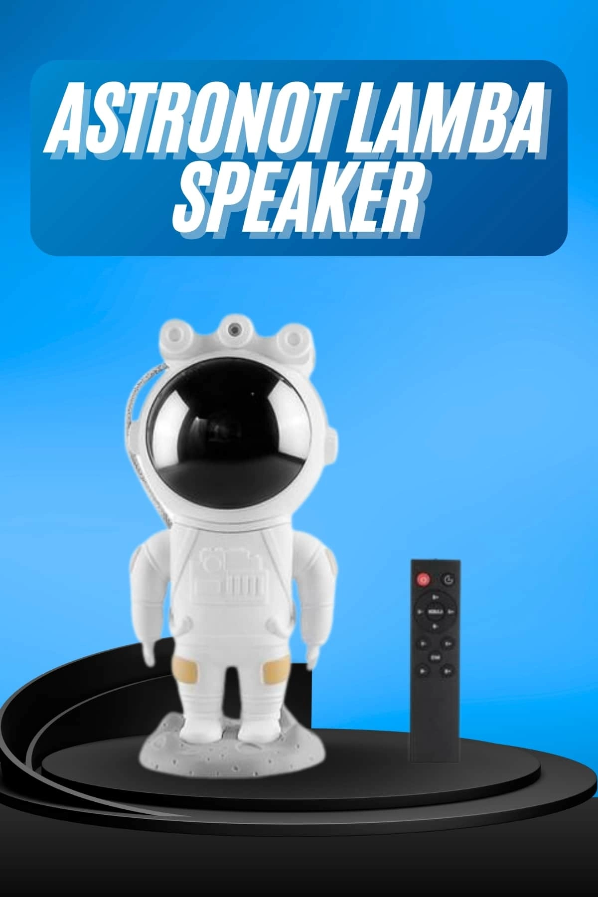 Gece Lambası Astronot Bluetooth Hoparlörlü Galaksi Işık Projektörü ( Lisinya ) Gece Lambası Astronot Bluetooth Hoparlörlü Galaksi Işık Projektörü ( Lisinya )